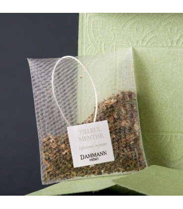 Infusion Tilleul Menthe Poivrée 25 sachets